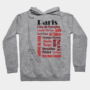 Sights of Paris Hoodie